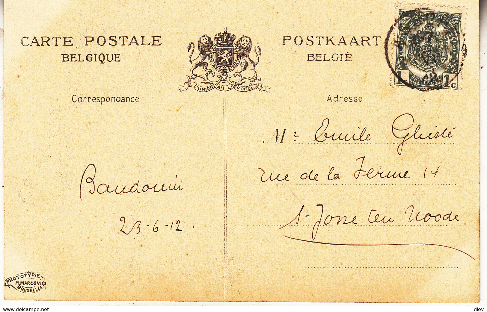 Asse - Assche - Chaussée De Gand - Geanimeerd - 1912 - Uitg. Richard Dieudonné, Assche/Marcovici Nr 7 - Asse