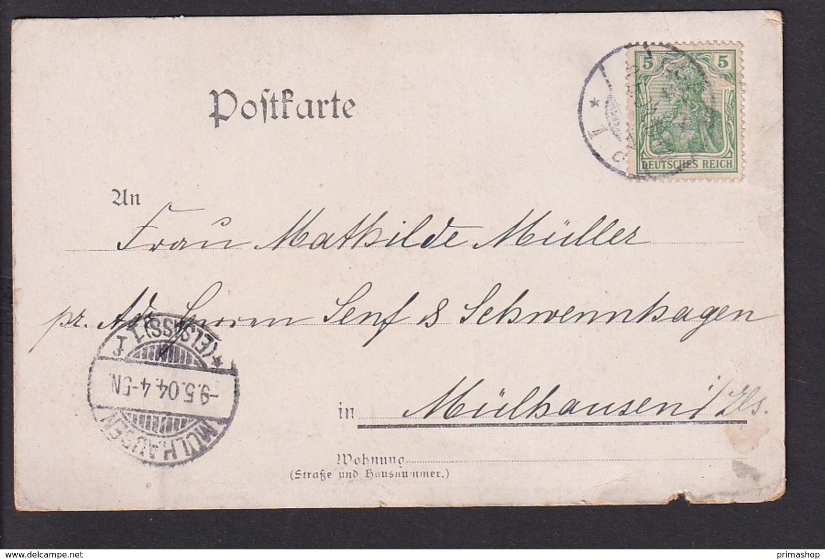 B36 /   Eupen Postamt , Gospertstrasse 1904 - Eupen Und Malmedy