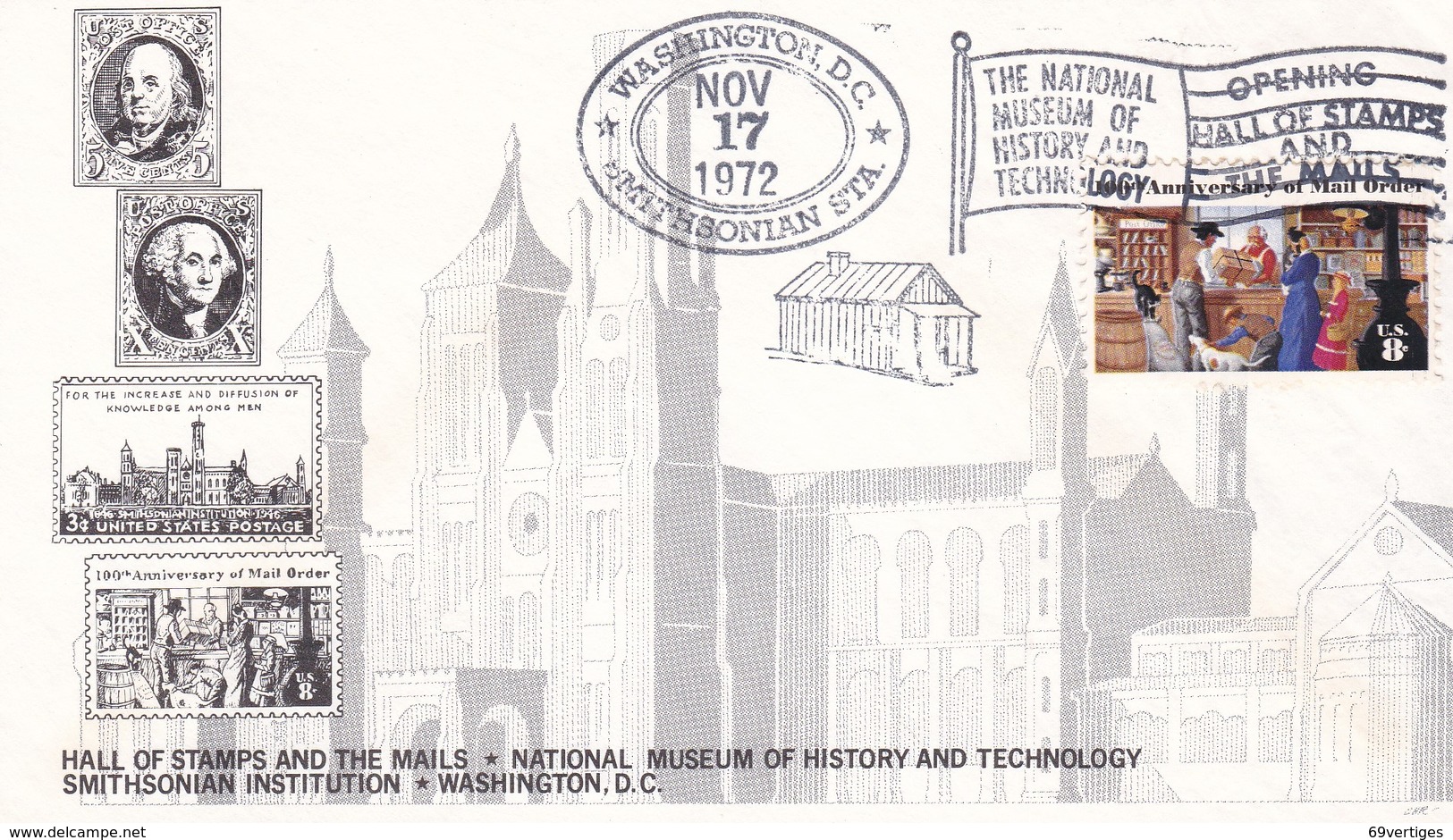 NATIONAL MUSEUM OF HISTORY AND TECHNOLOGY SMITHSONIAN INSTITUTION, WASHINGTON DC 17 Nov 72 - Other & Unclassified