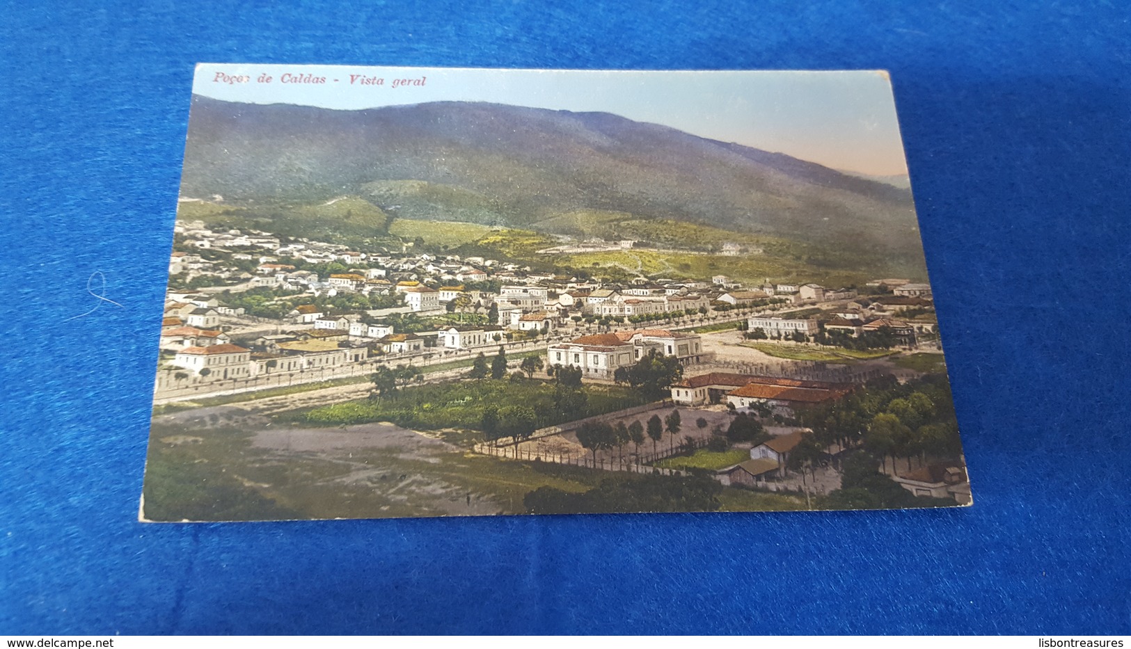 ANTIQUE POSTCARD BRAZIL POÇO DE CALDAS - VISTA GERAL UNUSED - Autres