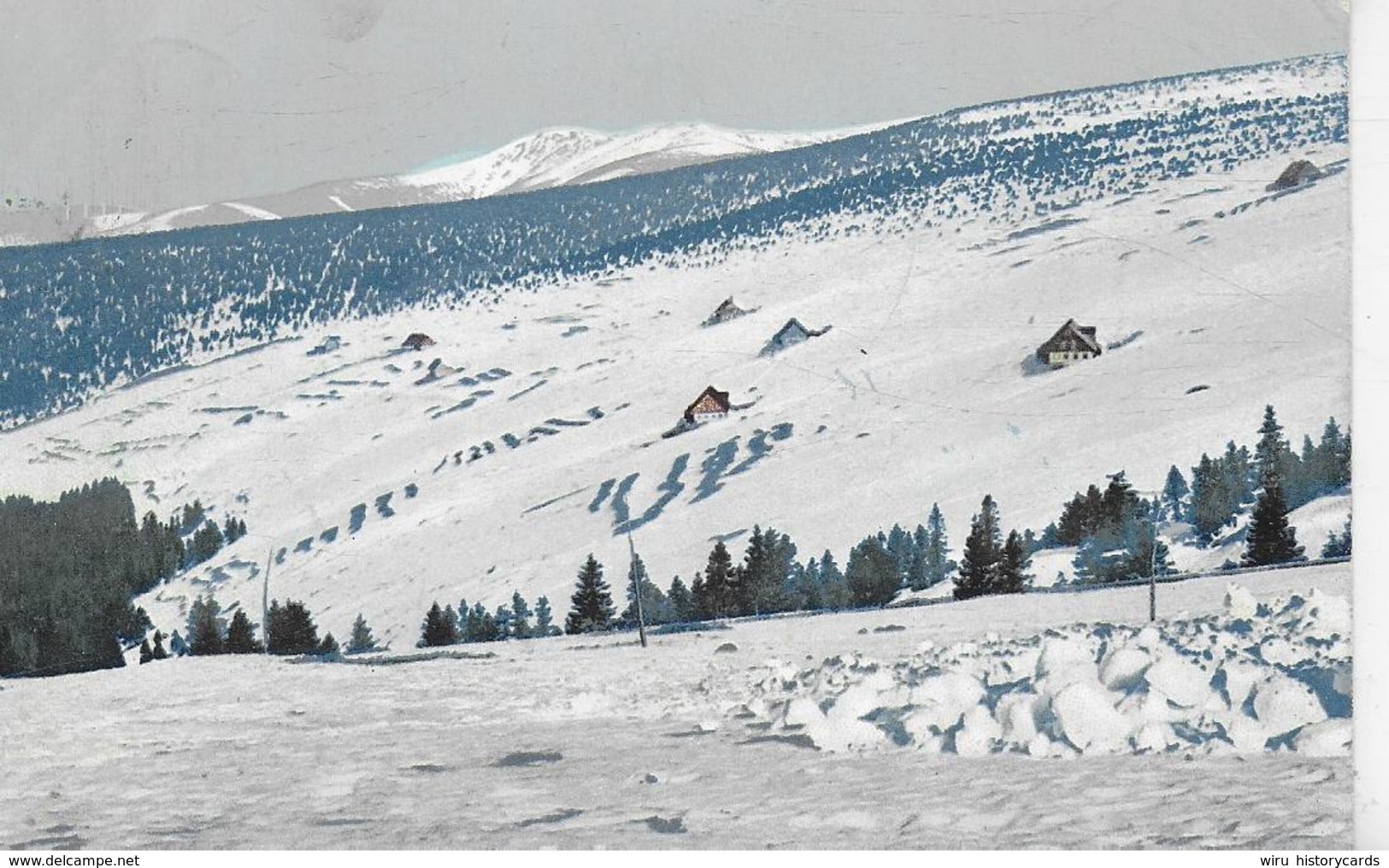 AK 0210  Das Riesengebirge Im Winter - Die Keilbauden Um 1914 - Schlesien