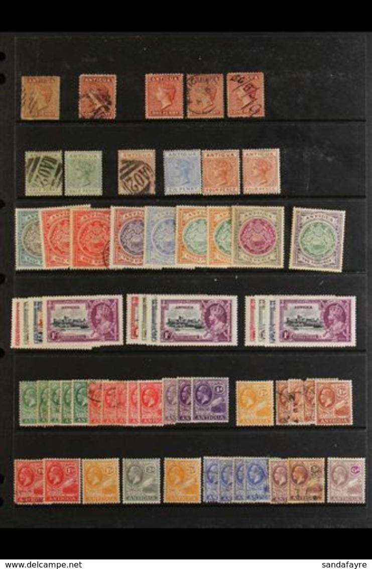 BRITISH WEST INDIES 1859 To 1981 ATTRACTIVE RANGES On Stock Pages, Mint (some Never Hinged) And Used Stamps With Light D - Sonstige & Ohne Zuordnung