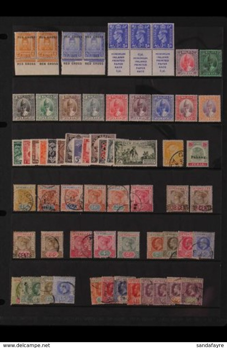 BRITISH COMMONWEALTH SORTER CARTON. An Interesting All Periods Accumulation On Various Pages, In Packets & Stockbooks, I - Otros & Sin Clasificación