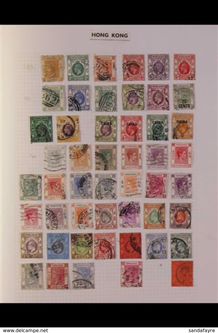 BRITISH COMMONWEALTH LARGE COLLECTION 19th Century To 2000's Some Mint But Mostly Used Stamps In Eight Albums, Virtually - Otros & Sin Clasificación