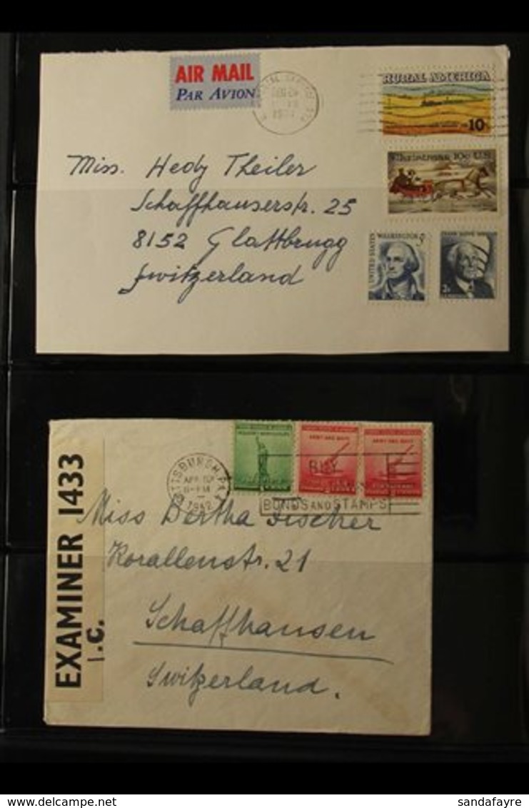 CANADA & UNITED STATES 1930's-2000's Collection Of Commercial And First Day Covers Housed In Four Albums, Includes Canad - Sonstige & Ohne Zuordnung