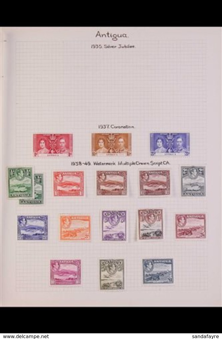 1937-51 COMPLETE VFM KGVI COLLECTION A Delightful, Complete Mint Collection On Pages In 1970's Auction Folder, Plus 1938 - Autres & Non Classés