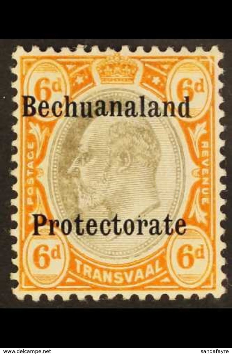 POSTAL FISCAL 1910 6d Black & Brown Orange, SG F1, Very Fine Mint For More Images, Please Visit Http://www.sandafayre.co - Altri & Non Classificati