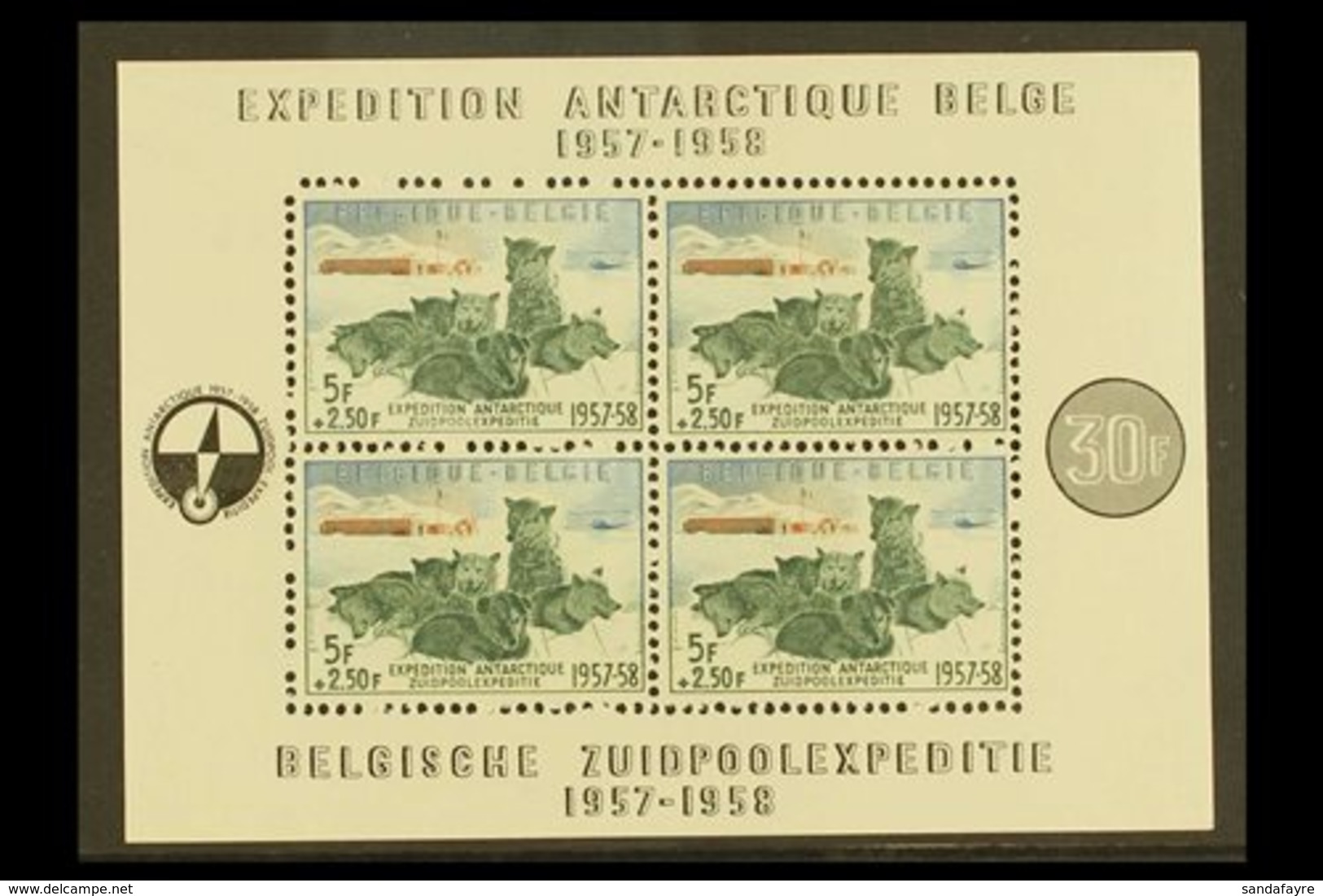 1957/1958 International Geophysical Year Mini Sheet, Cob BL 31, Never Hinged Mint For More Images, Please Visit Http://w - Altri & Non Classificati