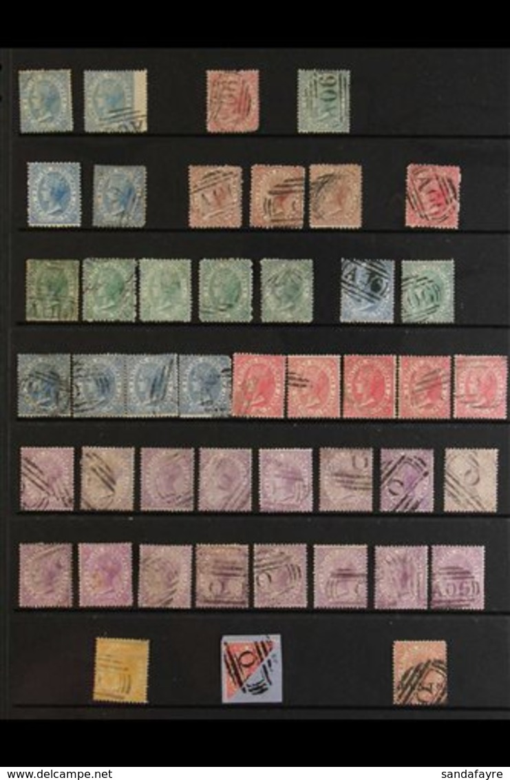 1865-1951 USED ACCUMULATION CAT £2500+ A Lovely Old Lot, Discovered In Glassine Envelopes, Now Presented On Stock Cards  - Brits-Honduras (...-1970)