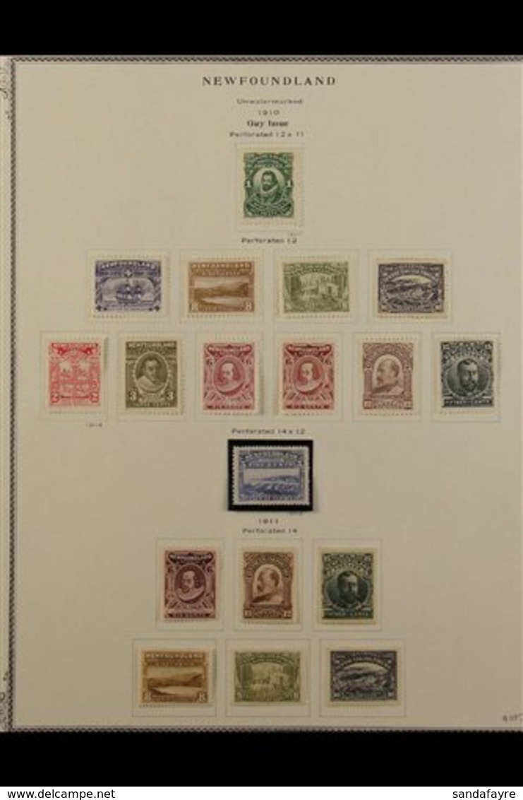 1910 - 1946 COMPLETE MINT COLLECTION Superb Complete Basic Mint Collection On Scott Pages, Missing Only The 1919, 1927 A - Sonstige & Ohne Zuordnung