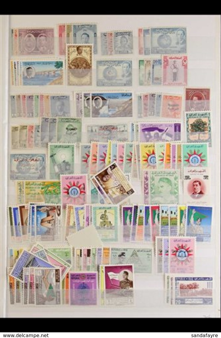 1949-70 NEVER HINGED MINT COLLECTION An Attractive ALL DIFFERENT Collection With Many Complete Sets Presented On Stock B - Irak