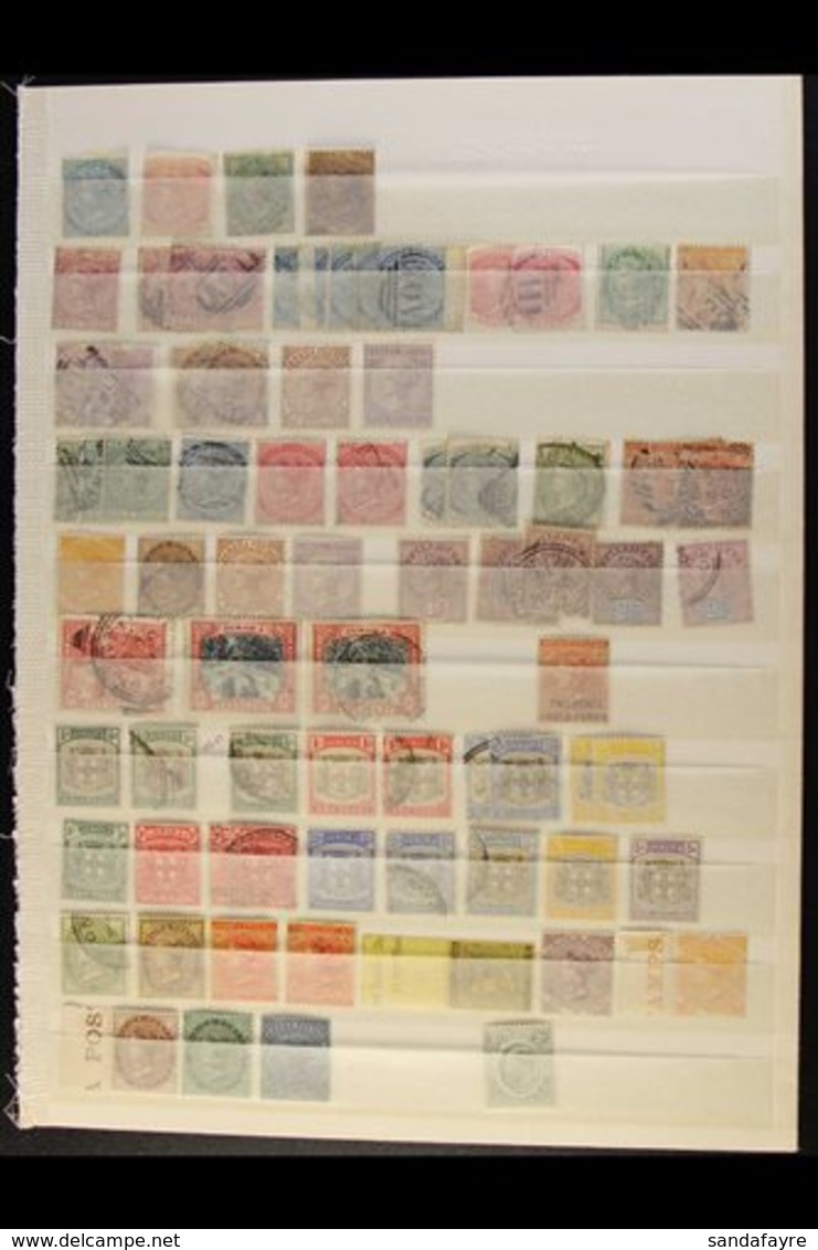 1860-1945 MINT AND USED RANGES On Album Pages And A Stockleaf, Some Mixed Condition And Light Duplication But With Much  - Jamaïque (...-1961)