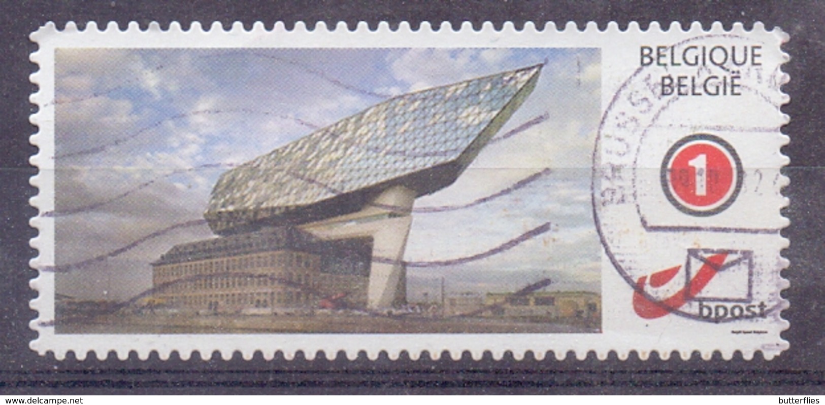 België - Duostamp  - Zonder Papierresten - Used