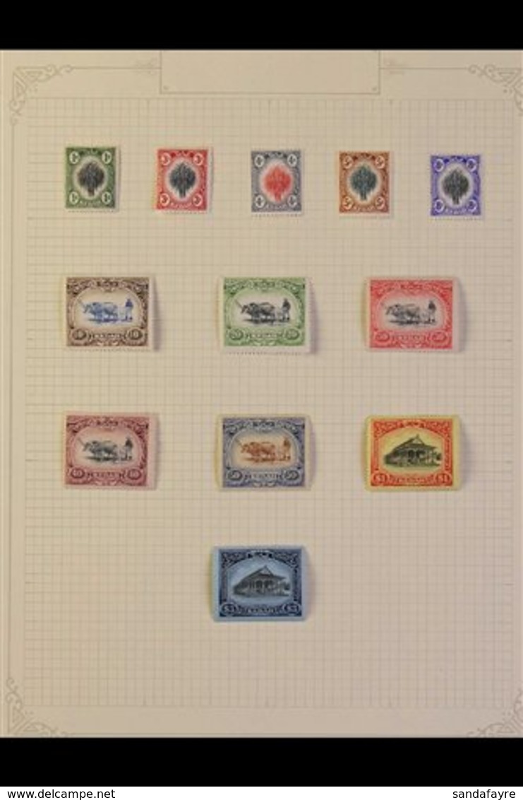 KEDAH 1912 - 1957 Superb Mint Only Collection, Mainly Complete Sets And Including 1912 Council Chamber Set To $1 And $3, - Altri & Non Classificati