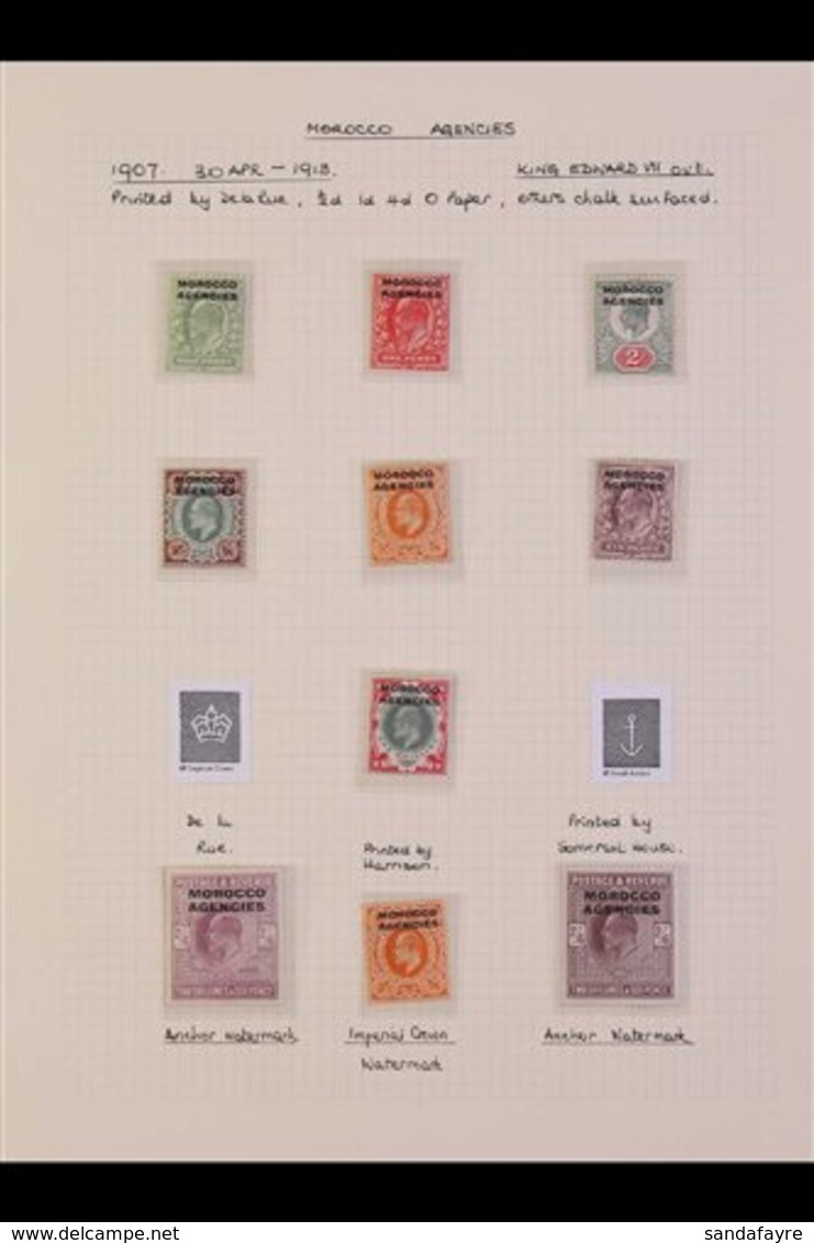 BRITISH CURRENCY 1907-56 FINE MINT COLLECTION - Neatly Arranged On Album Pages, Includes 1907-13 KEVII Complete Set Plus - Altri & Non Classificati