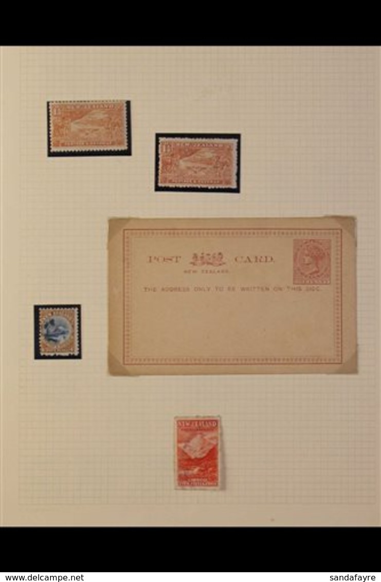 1898-1981 MINT & USED DEFINITIVES COLLECTION Housed In Two Volumes, Includes LOTS OF BLOCKS, We See A Few 1898/1900 Stam - Sonstige & Ohne Zuordnung