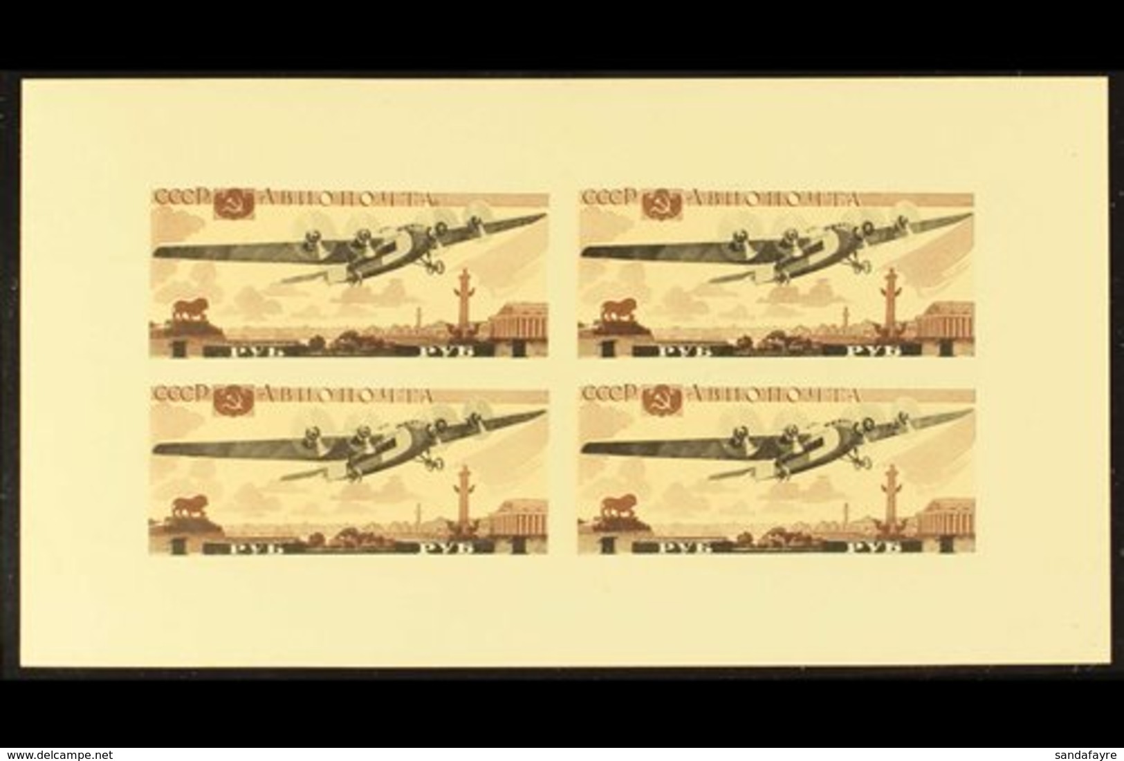 1937 Air Force Exhibition Min Sheet, SG MS752b, Very Fine Never Hinged Mint. For More Images, Please Visit Http://www.sa - Altri & Non Classificati