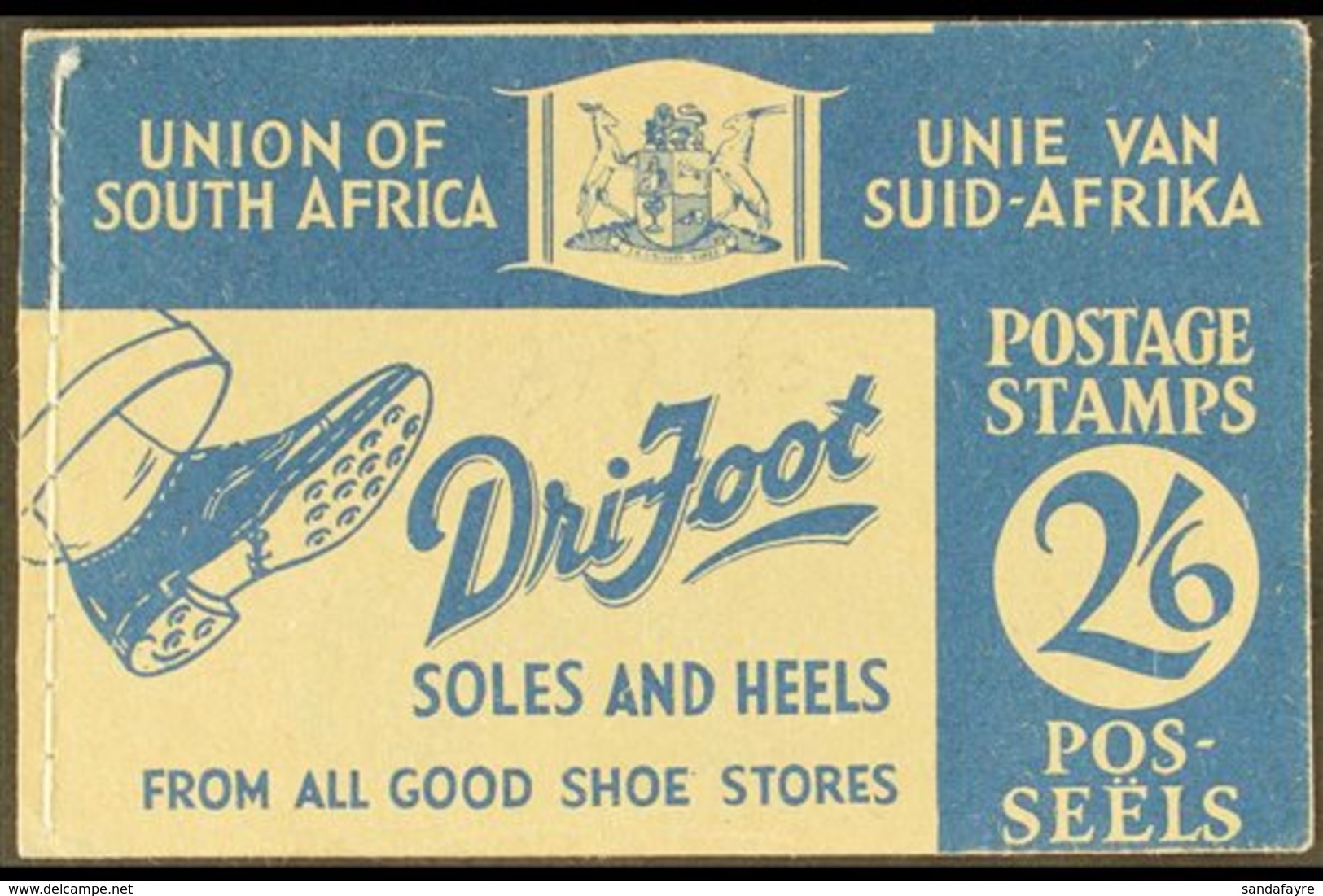 BOOKLET 1941 2s6d  Blue On Buff Cover, Contains Reduced Format 1d, SG SB15a (SACC B18), Clean & Fine. For More Images, P - Non Classés