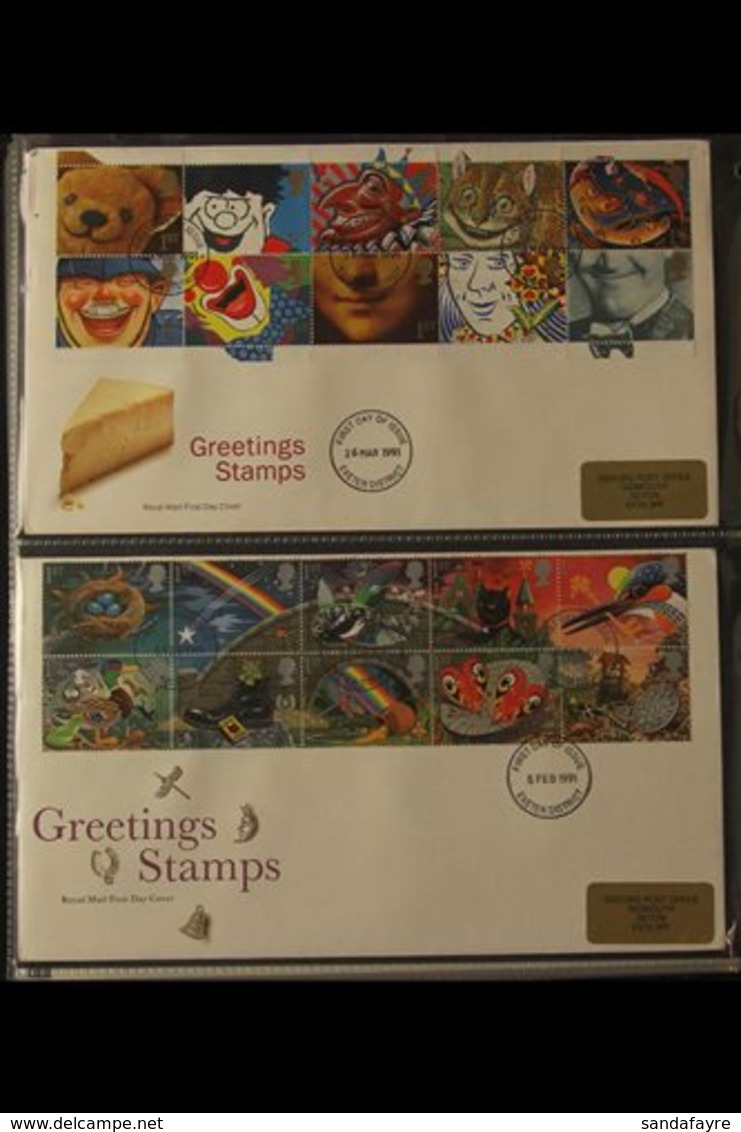 1953-1997 QEII COMMEMORATIVE COVERS COLLECTION. An Extensive Collection Of Illustrated Covers Presented In Eight Volumes - Autres & Non Classés