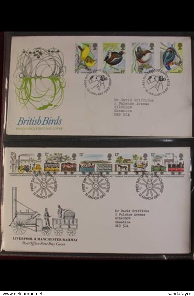 1971-85 COMMEMORATIVE FDC COLLECTION A Mostly All Different Collection In Three FDC Albums With A Good Level Of Completi - FDC