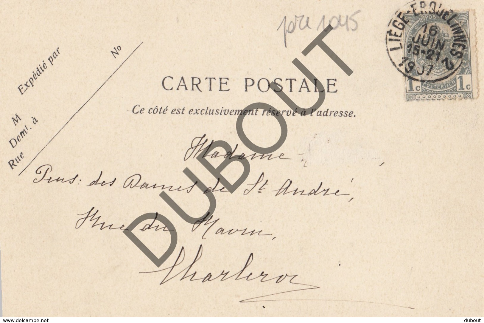 Postkaart-Carte Postale LOBBES/Thuin L'Eglise  (O571) - Thuin