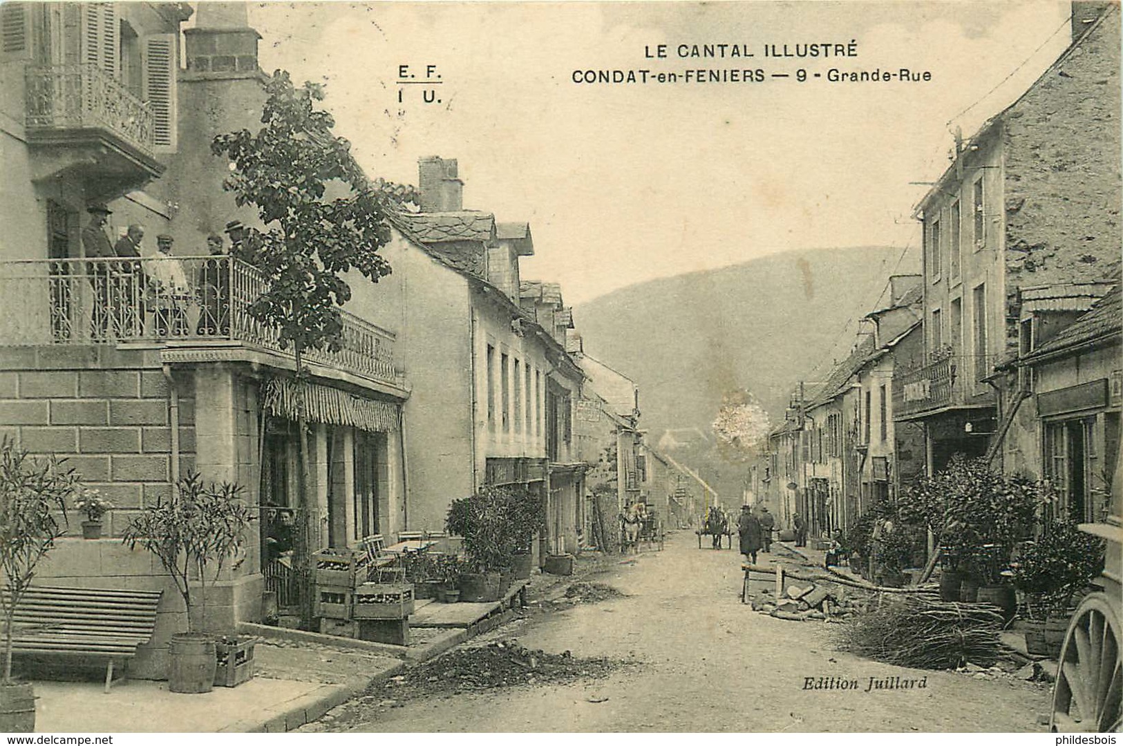 CANTAL   CONDAT En FENIERS   Grande Rue - Condat