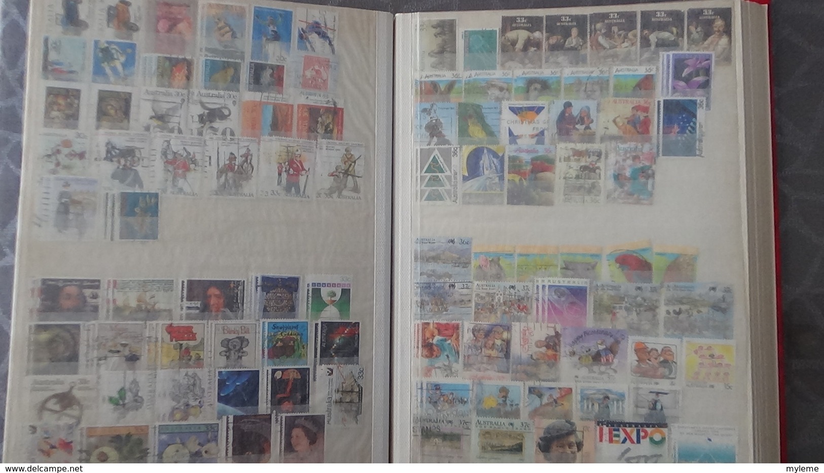 Carton 26 kgs dont France bloc N° 3 * (coeur **), Semeuses**, série orphelins** .. + albums de timbres Voir commentaires