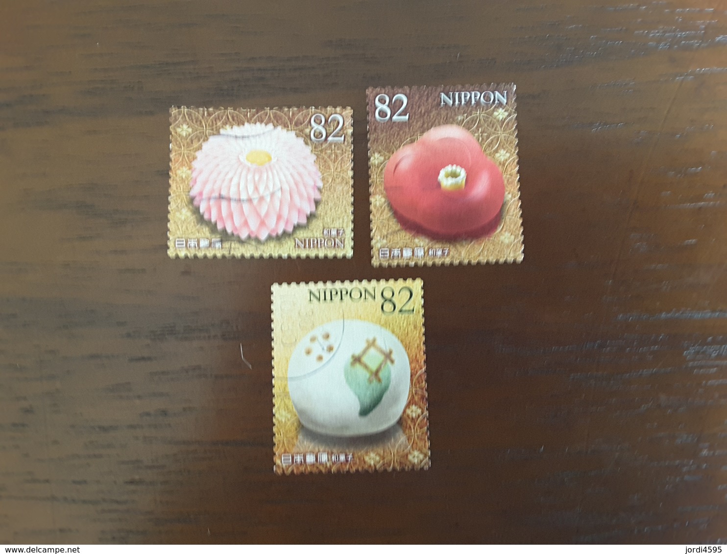 Japan Used  2018 Japanese Food Culture - Wagashi 3 Stamps - Usados