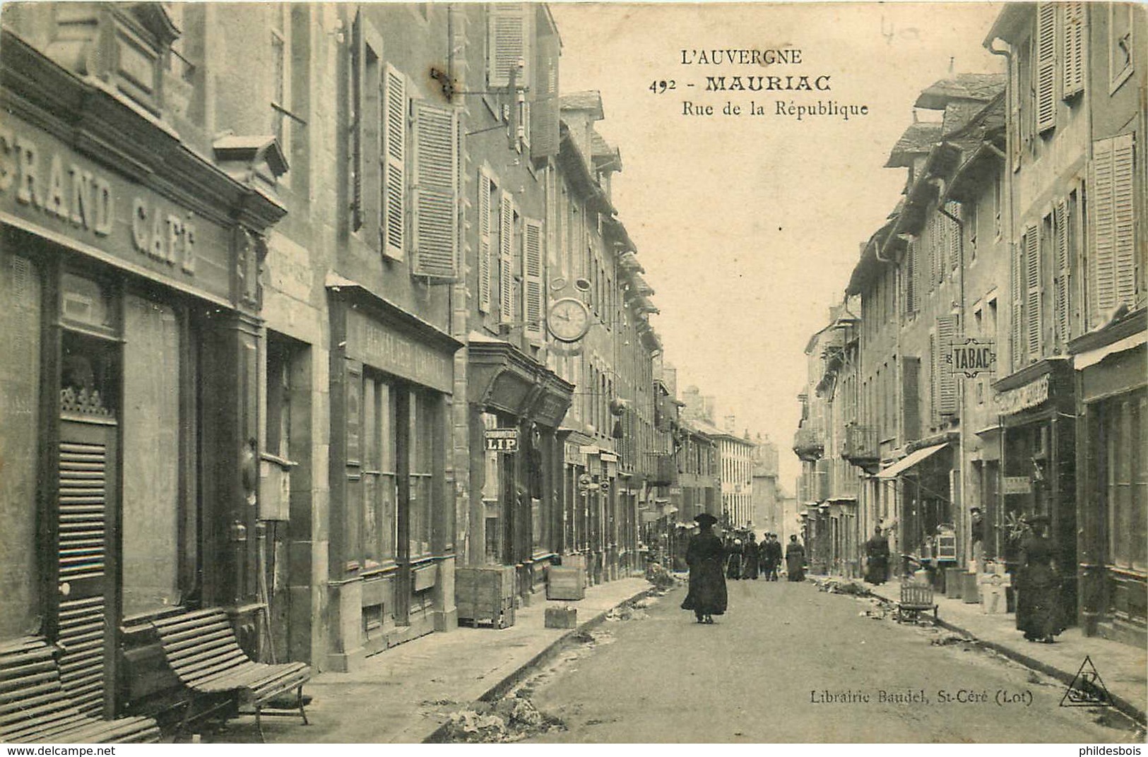 CANTAL   MAURIAC  Rue De La République - Mauriac