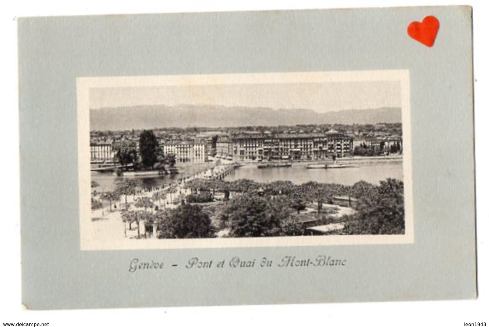 02118-LE-SUISSE-Canton De Genève-Genève-Pont Et Quai Du Mont-Blanc - Genève