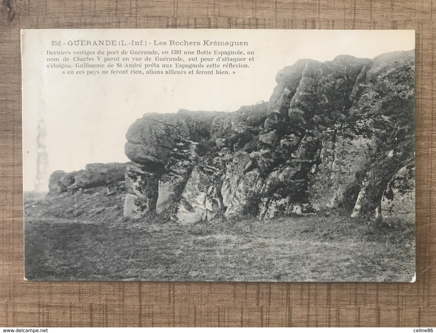 GUERANDE Les Rochers Kremaguen - Guérande