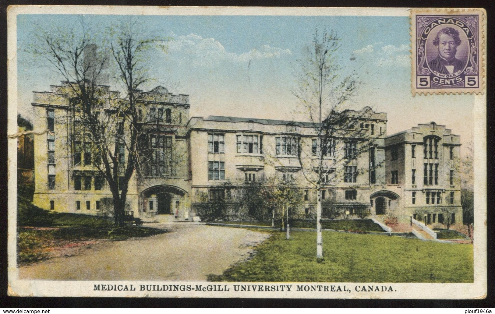 1929 "carte Postale" Medical Buildings-McGill University, Montreal - Montreal