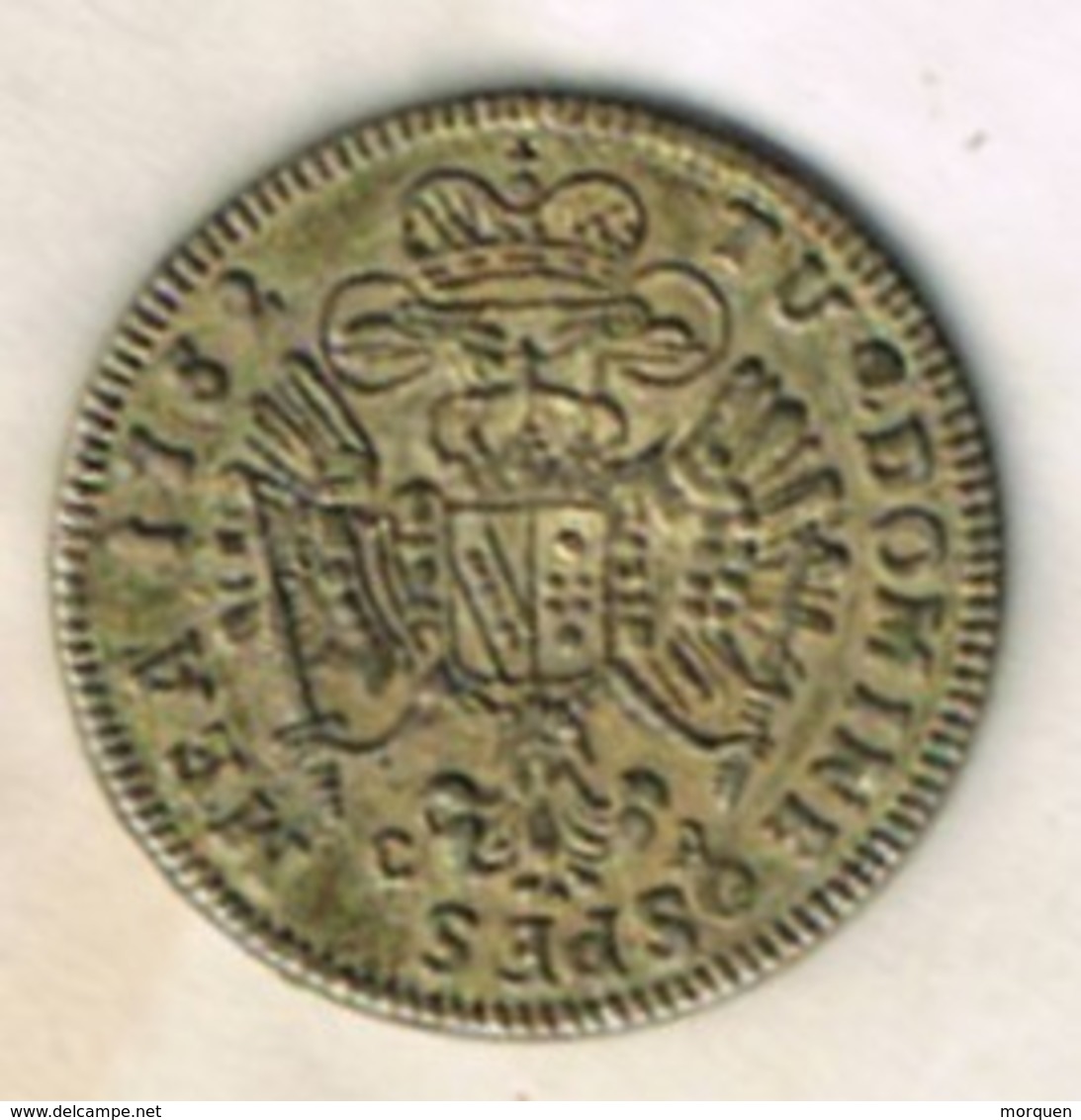 Moneda TOKEN, Jeton FRANCIA, Franciscus I Rex  1752 - Otros & Sin Clasificación