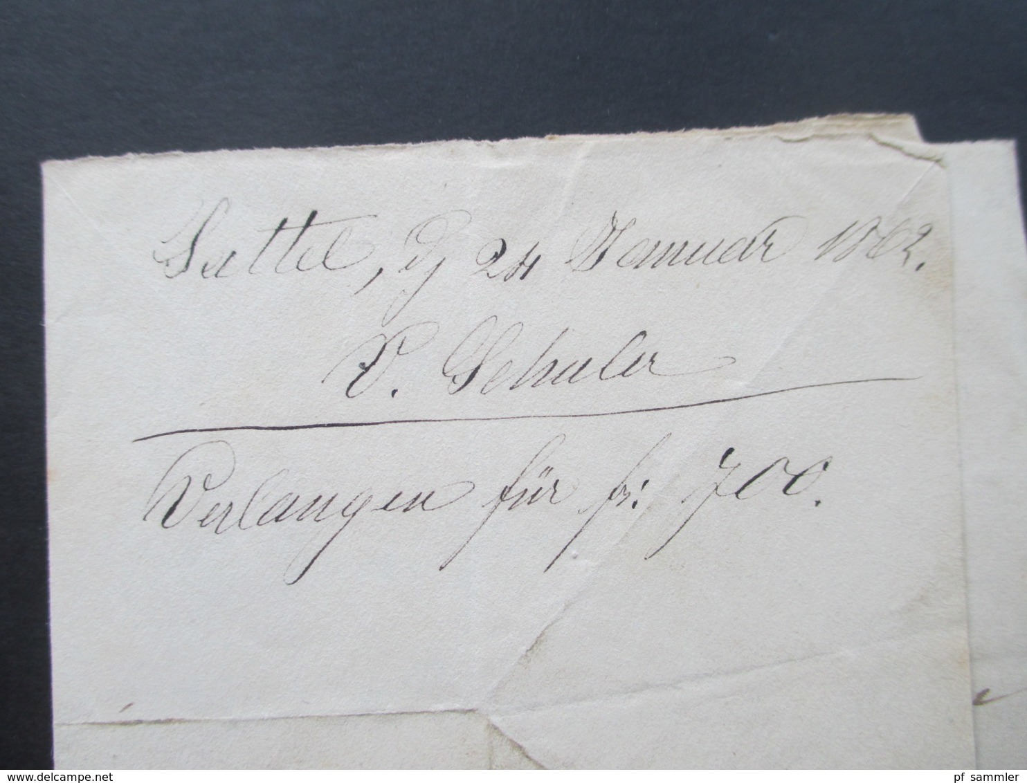 Schweiz 1862 Markenloser Brief Aus Sattel / Schwyz 24. Januar 1862 Mit Inhalt - Lettres & Documents