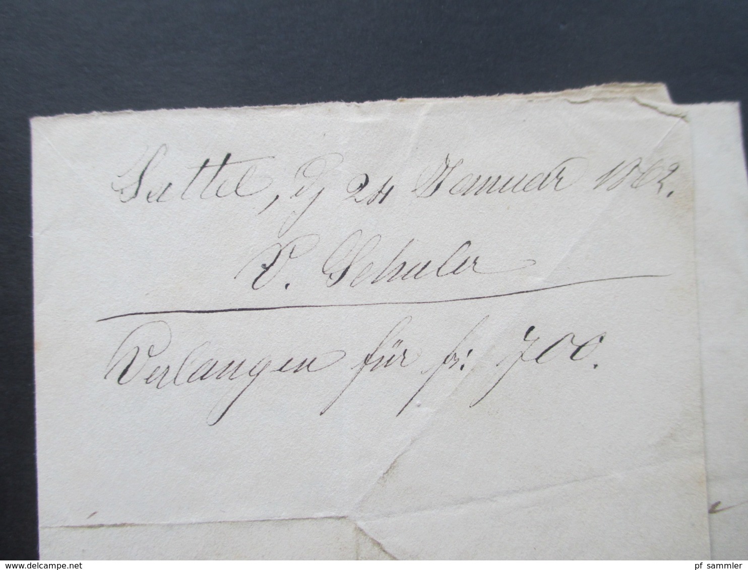 Schweiz 1862 Markenloser Brief Aus Sattel / Schwyz 24. Januar 1862 Mit Inhalt - Briefe U. Dokumente