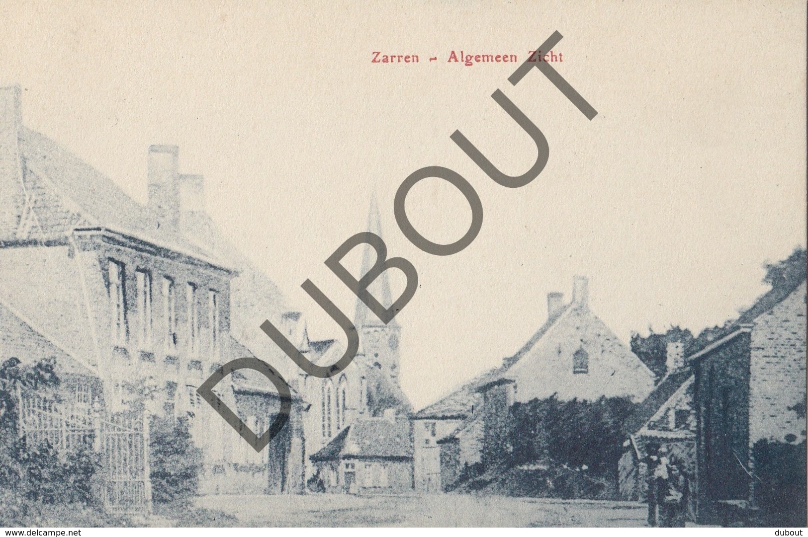 Postkaart-Carte Postale ZARREN/Kortemark Algemeen Zicht (o552) - Kortemark