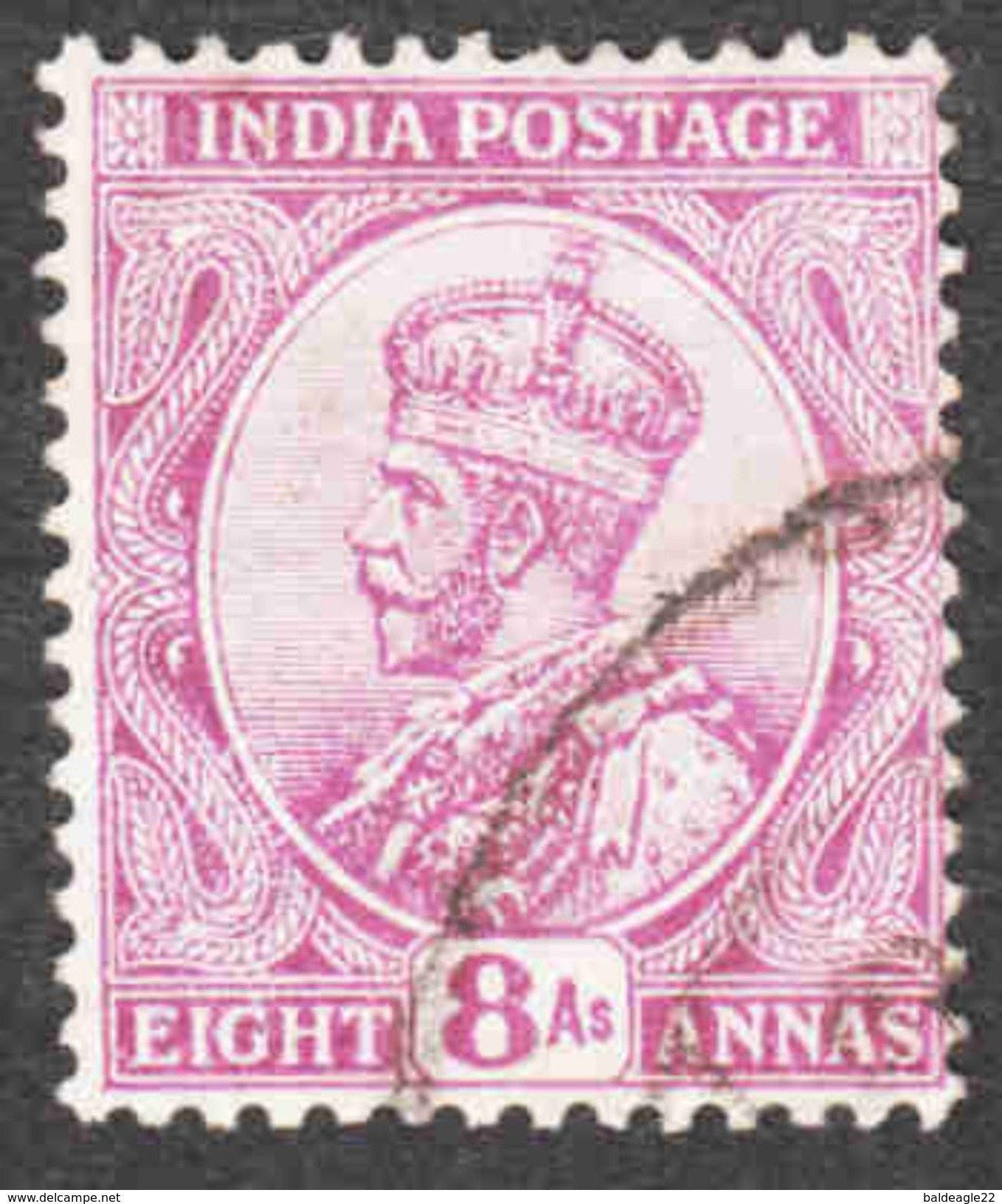 India - Scott #91 Used (3) - 1911-35  George V