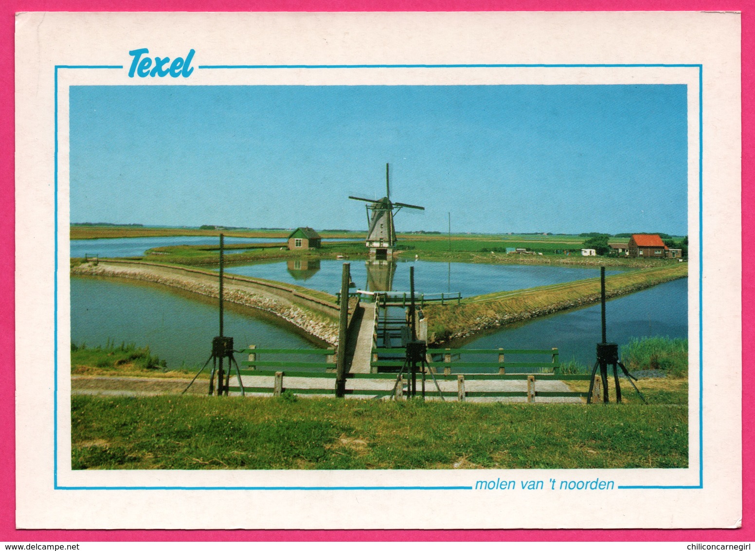 Nederland - Texel - Molen Van' T Noorden - Wipwatermolen - Moulin - Molen - Foto PIETER DE VRIES - Texel