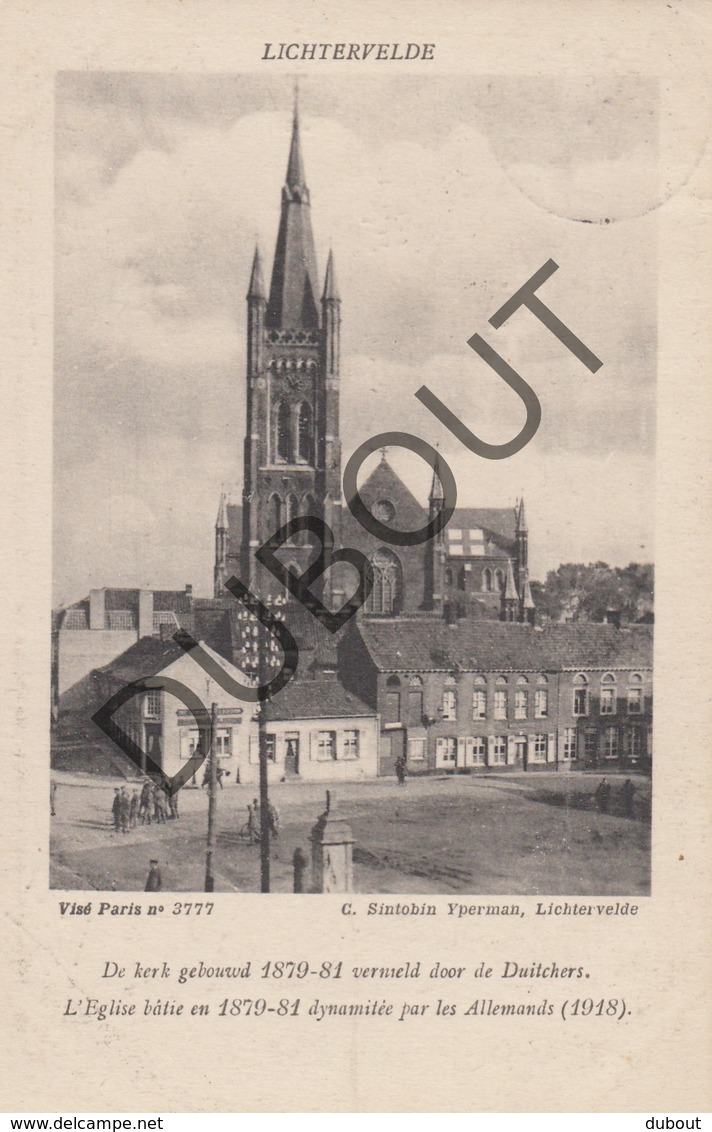 Postkaart-Carte Postale LICHTERVELDE KERK  (o560) - Lichtervelde