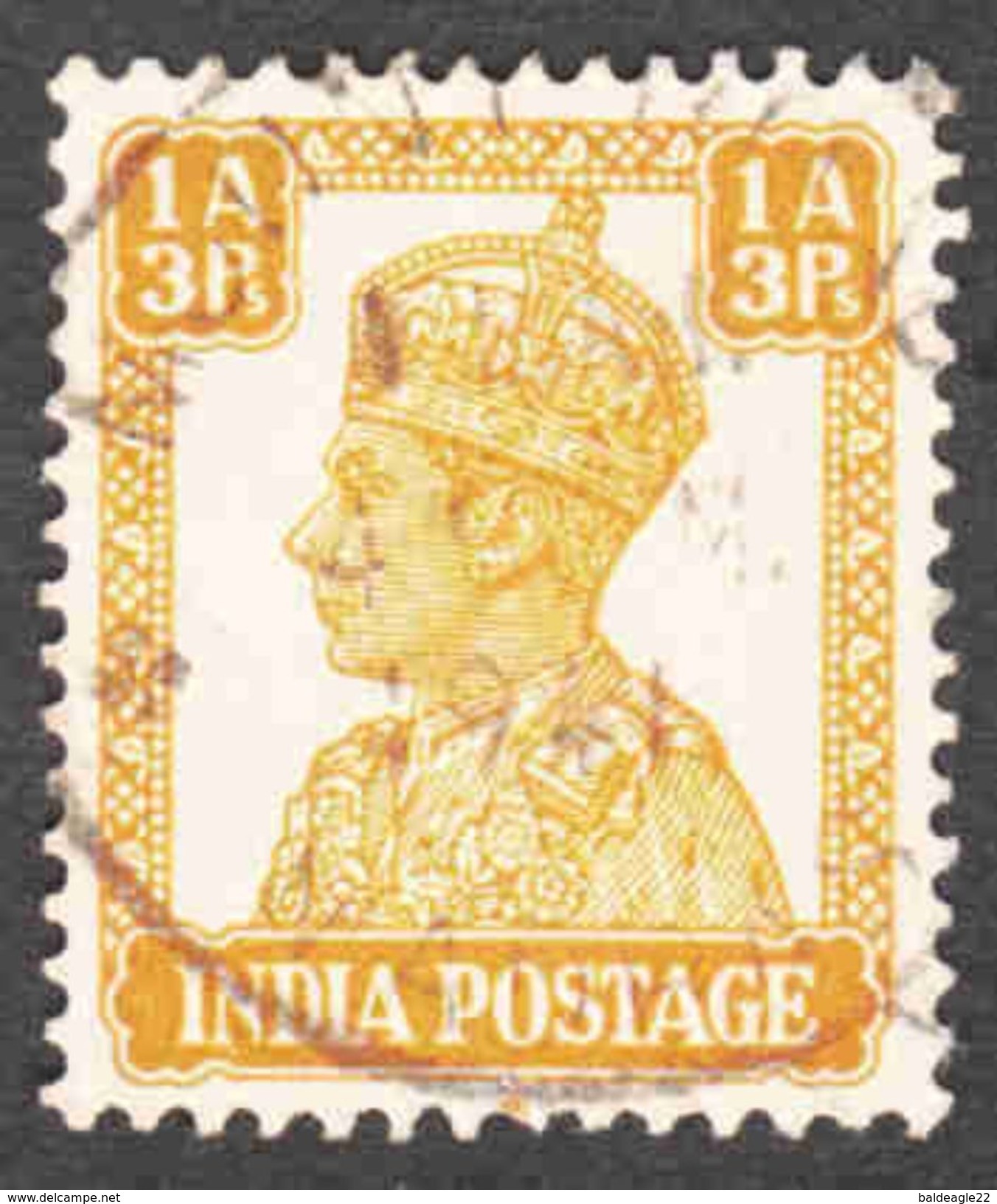 India - Scott #172 Used (2) - 1936-47 King George VI