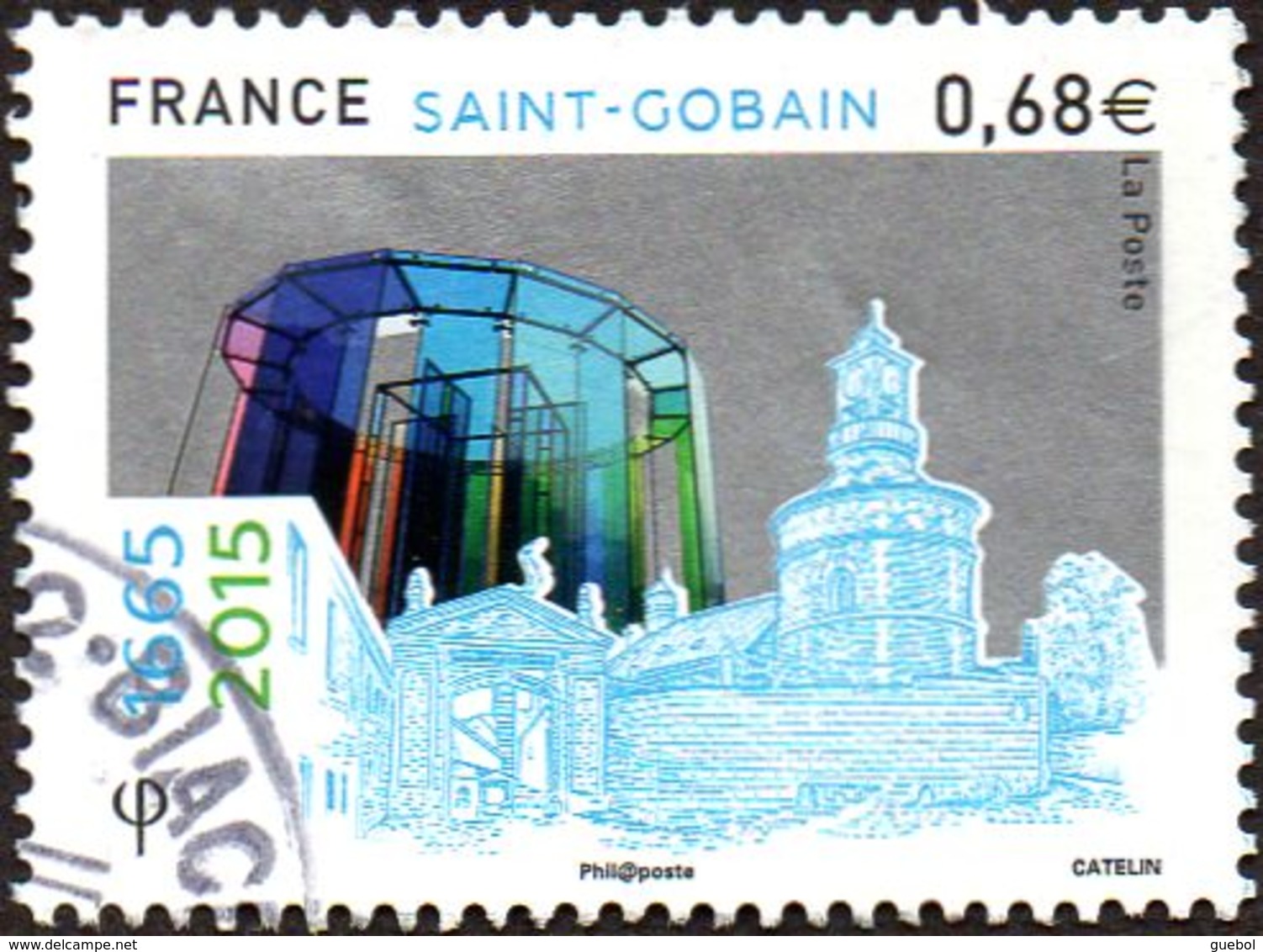 Oblitération Cachet à Date Sur Timbre De France N° 4984 - Saint Gobain - Used Stamps