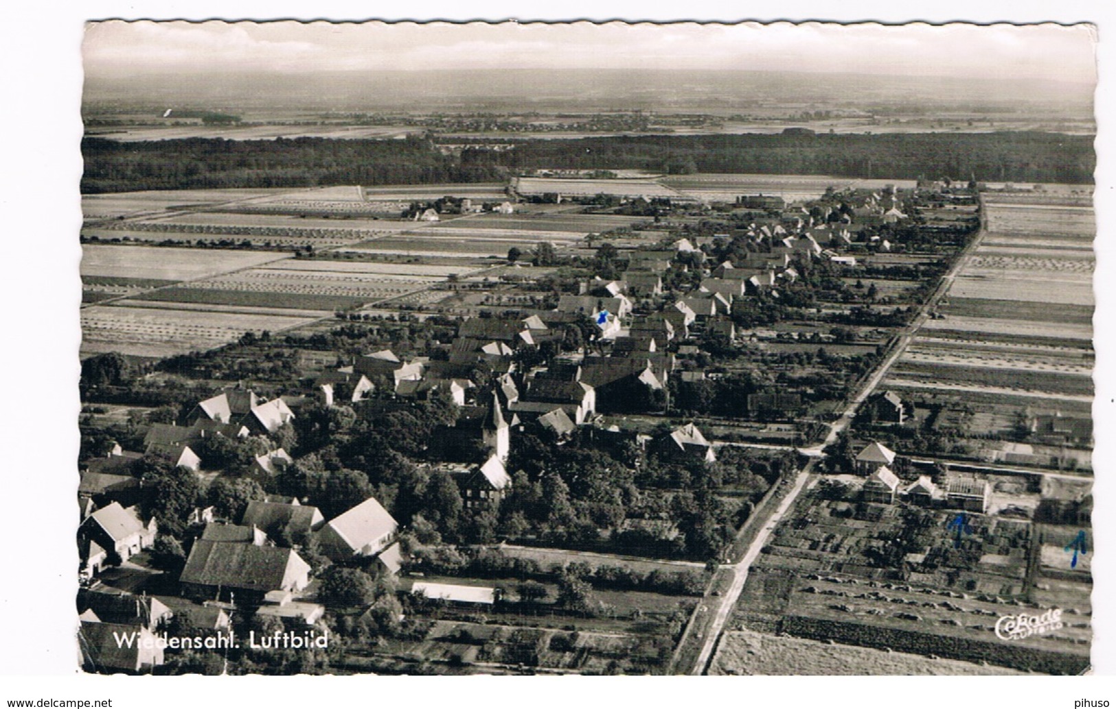 D-9279   WIEDENSAHL : Luftbild - Schaumburg