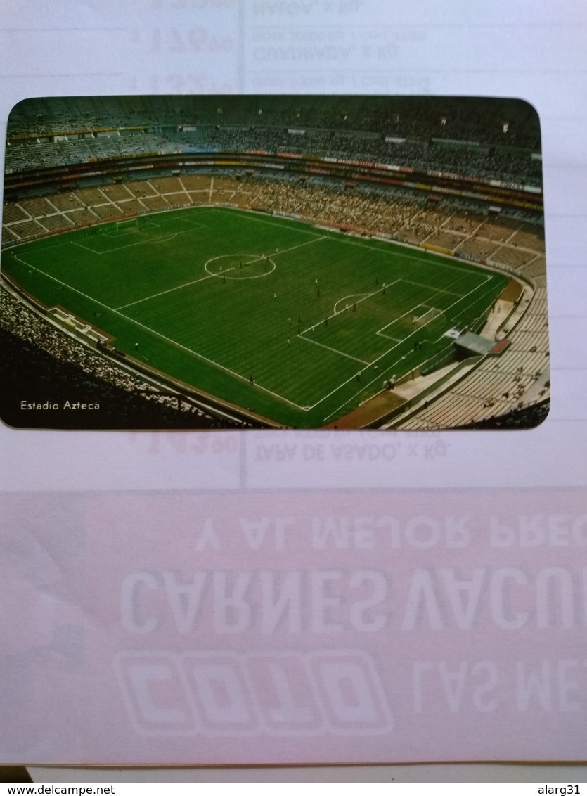 México Postcard World Cup México 86 AND Azteca Stadium - Mexico