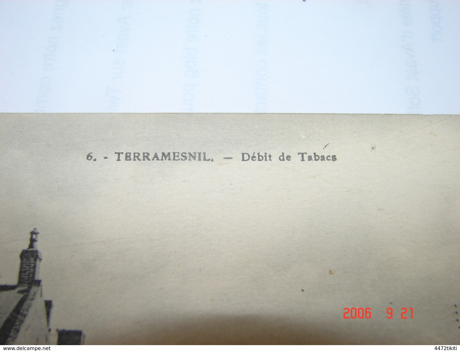 C.P.A.- Terramesnil (80) - Débit De Tabacs - 1910 - SUP (BC82) - Autres & Non Classés
