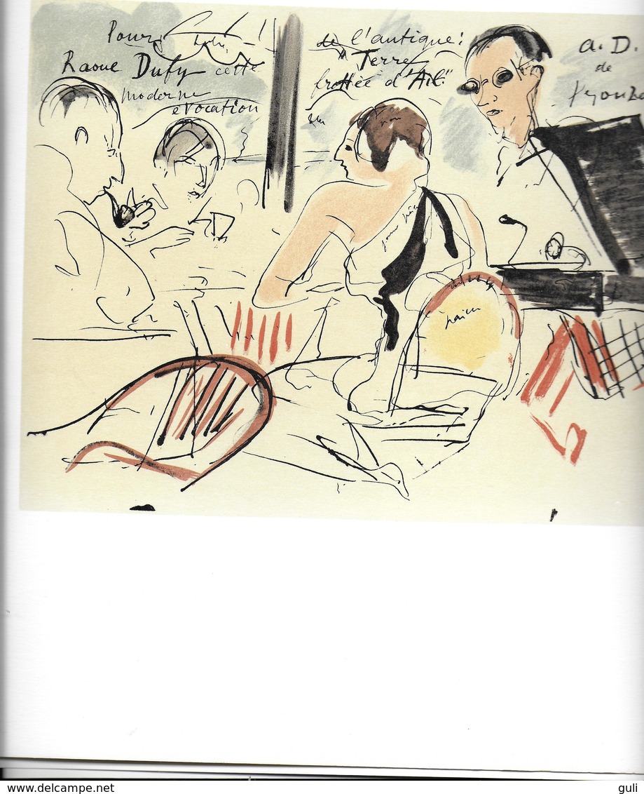 Livre Français >Culture > Art-LETTRE à mon peintre RAOUL DUFY par  MARCELLE OURY (lithographie lithographies peinture)