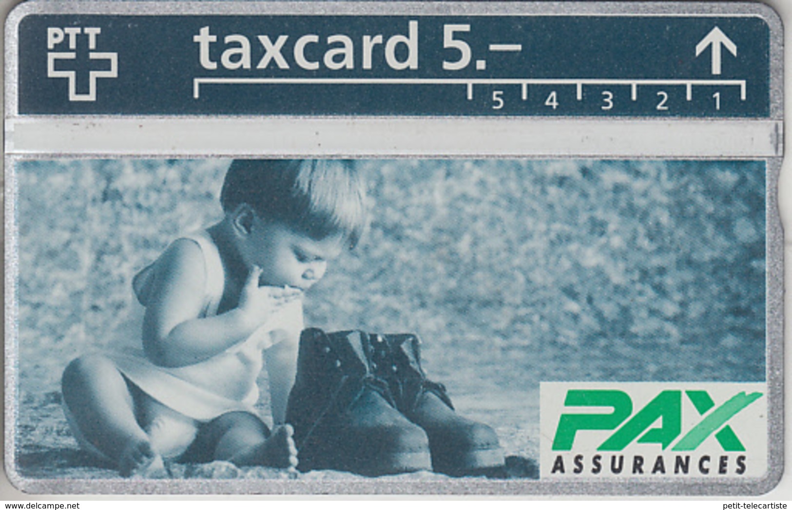 SUISSE - PHONE CARD - TAXCARD-PRIVÉE ***  PAX-ASSURANCES 2 *** - Svizzera