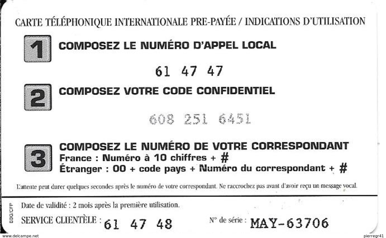 CARTE-PREPAYEE-MAYOTTE-80F-S.T.O.I TELECOM-CARTE ILE-Plastic Epais/R° Glacé -UTILISE-TBE - Comores