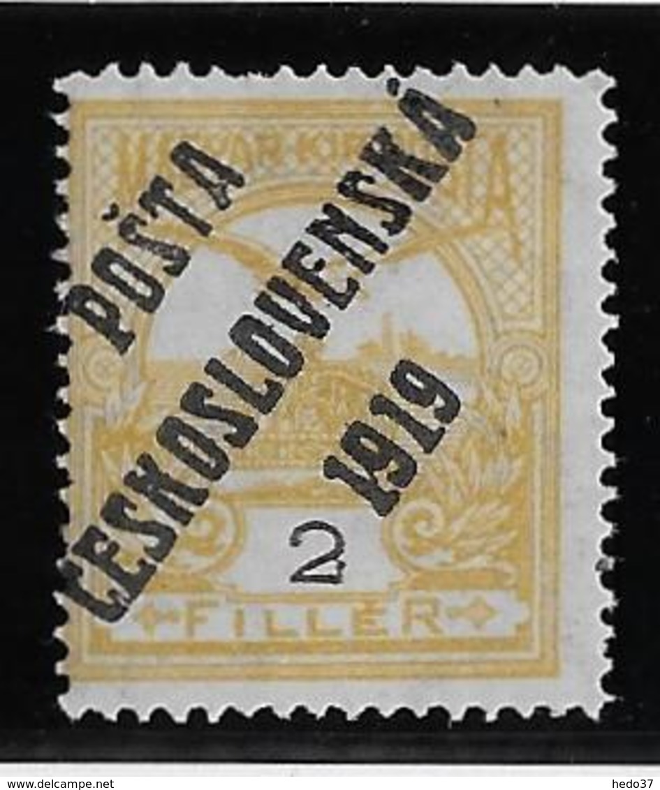 Tchécoslovaquie N°66 - Neuf * Avec Charnière - TB - Unused Stamps