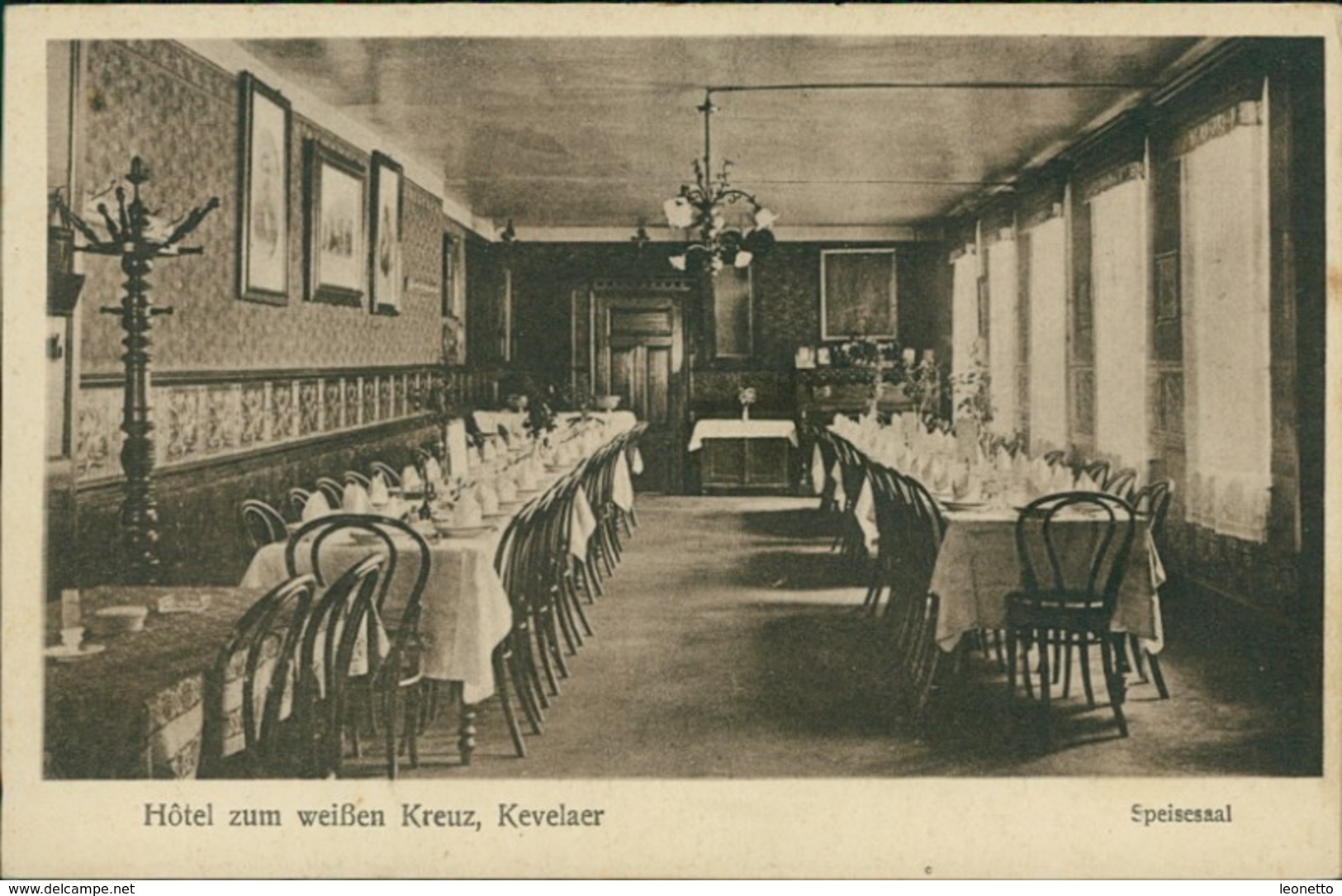 AK Kevelaer Hotel Zum Weißen Kreuz. Speisesaal (1-668) - Sonstige & Ohne Zuordnung