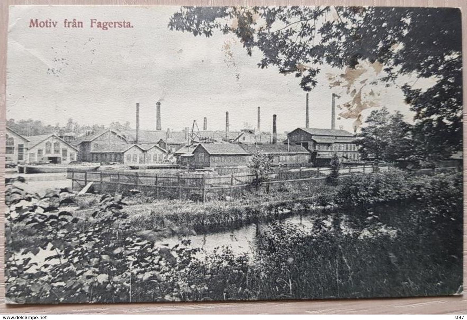 Sweden 1908 Fagersta - Svezia